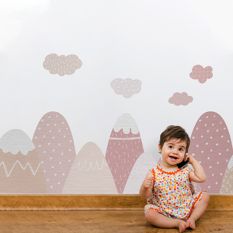 Baby Nursery Pink - Dekoracje domowe w stylu nordyckim ciepłe