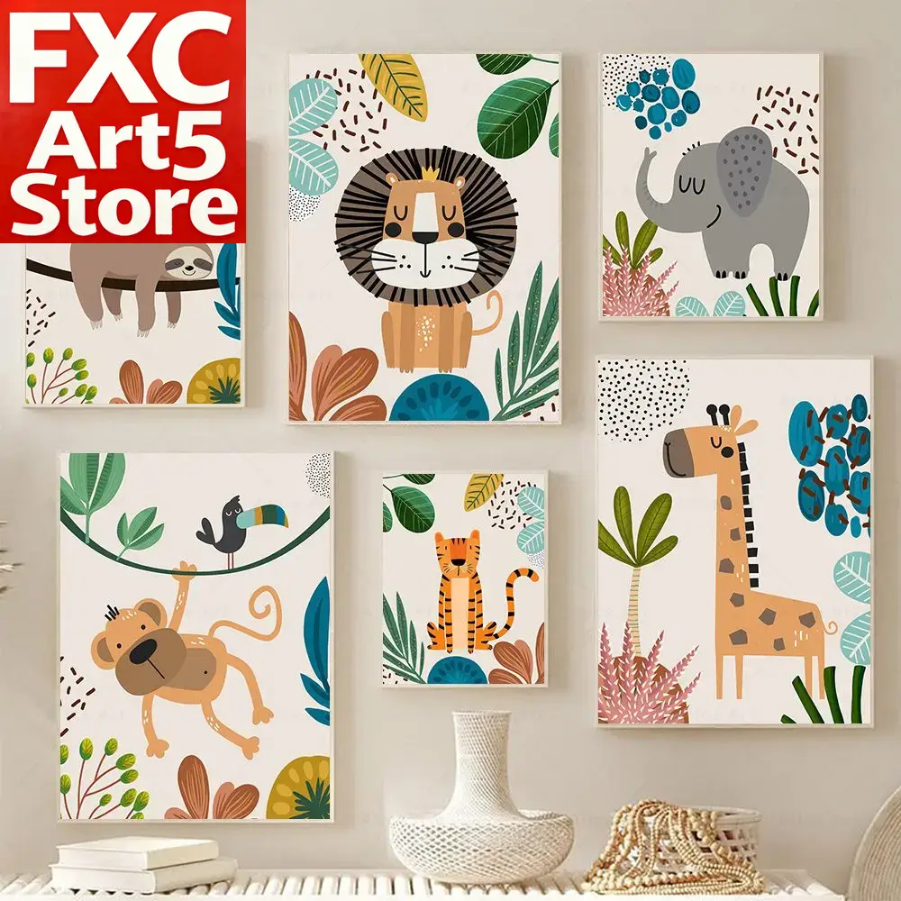 Baby Nursery Prints - Plakaty do pokoju dziecięcego w stylu