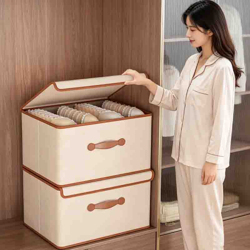 Storage Basket Fabric - Pojemniki na ubrania o dużej pojemności