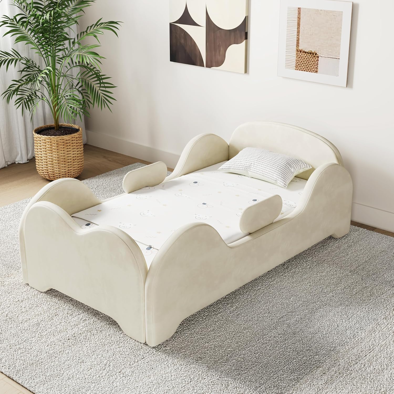 Bed Rail Toddler - Łóżko podłogowe dla małych dzieci z