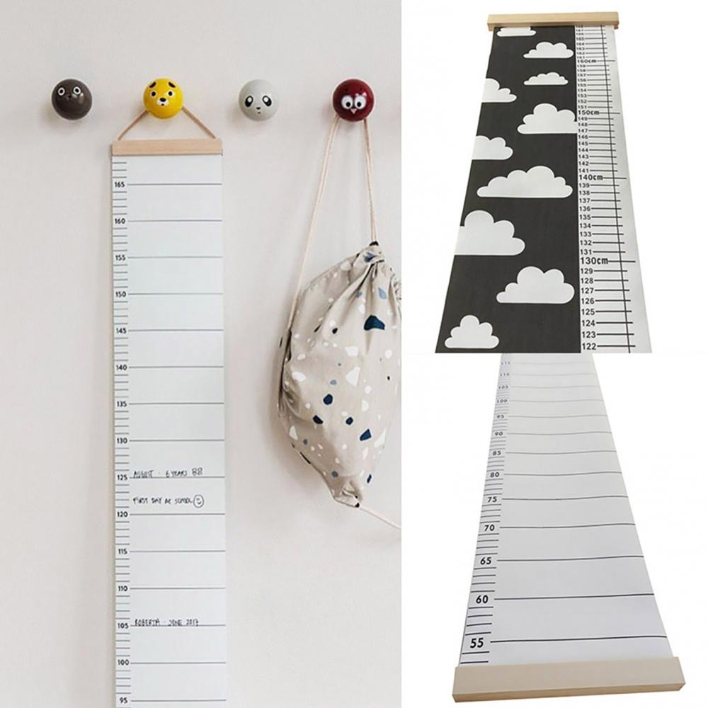 Growth Chart Ruler - Linijka dla dzieci na płótnie wiszące