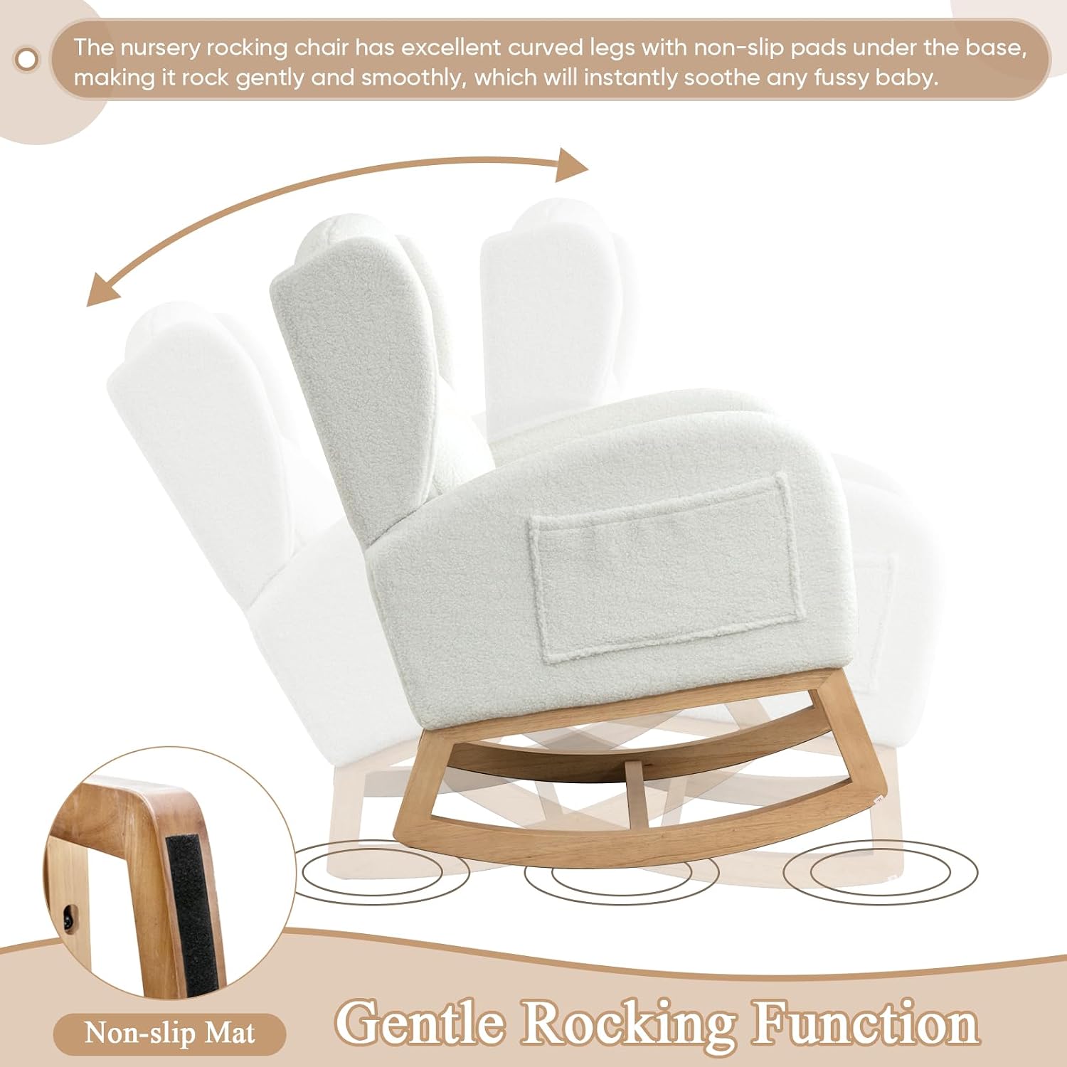 Fotel bujany do pokoju dziecię – Rocking Chair Nursery recenzja i cena