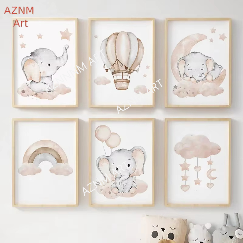Plakaty dla dzieci z motywem s – Baby Nursery Prints recenzja i cena