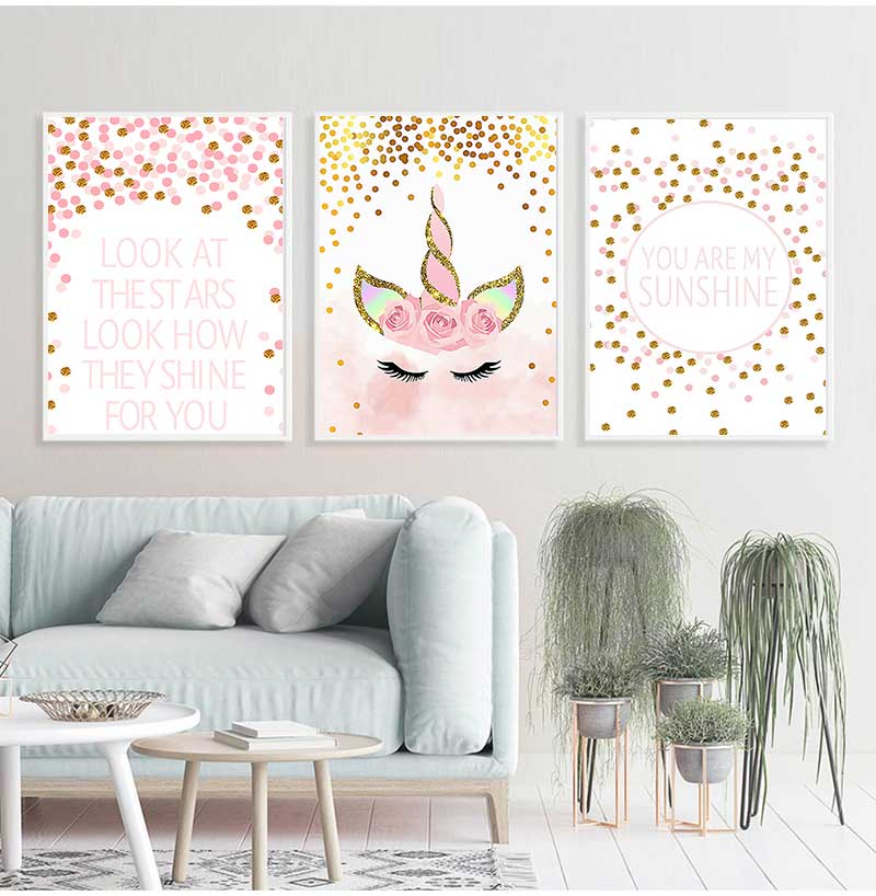 Dekoracyjny obraz do pokoju dz – Baby Nursery Pink recenzja i cena