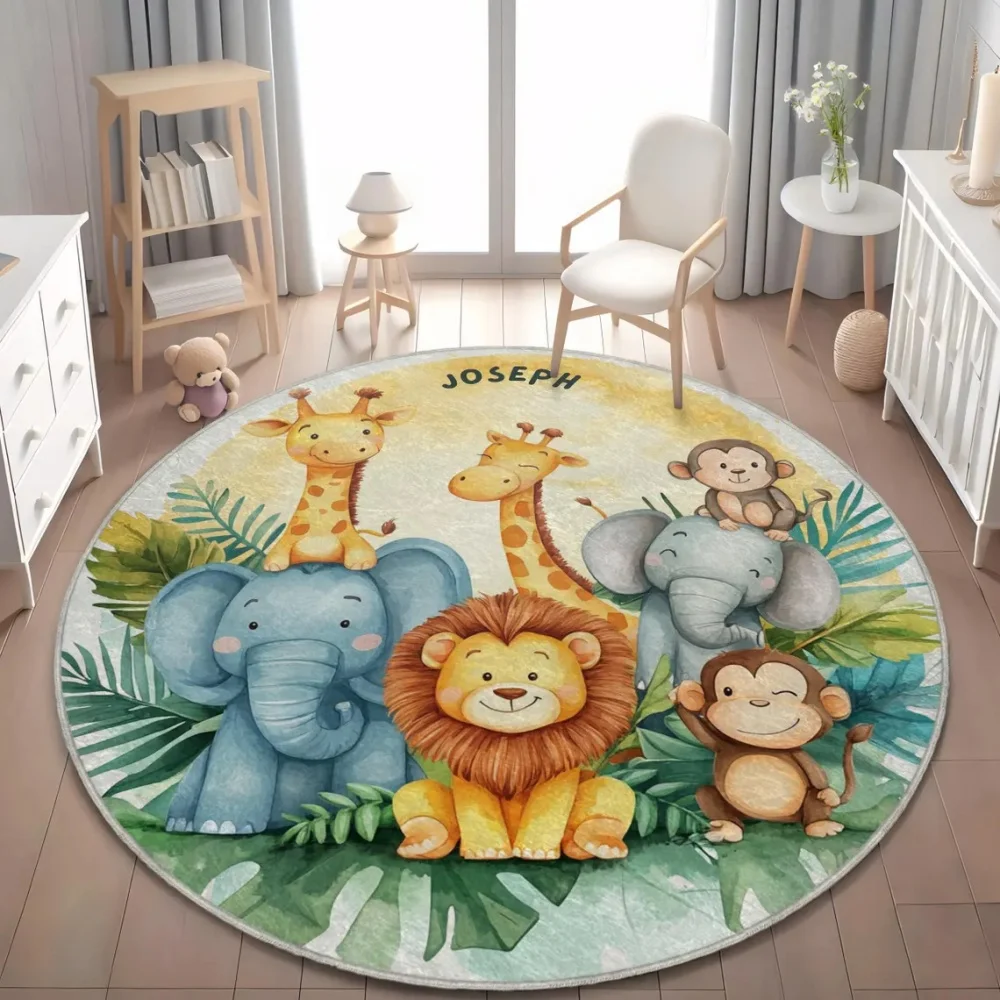 Dywanik Podłogowy z Motywem Zw – Baby Nursery Game recenzja i cena