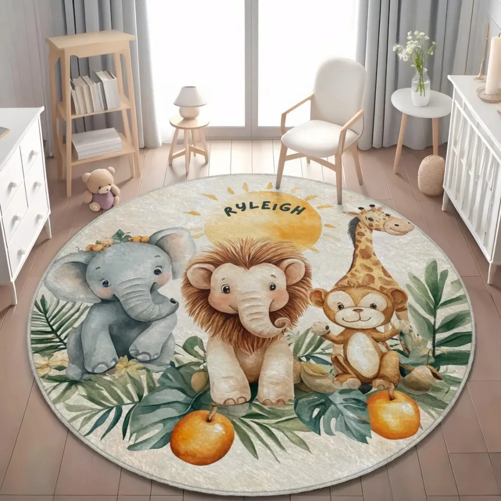 Dywanik Podłogowy z Motywem Zw – Baby Nursery Game recenzja i cena