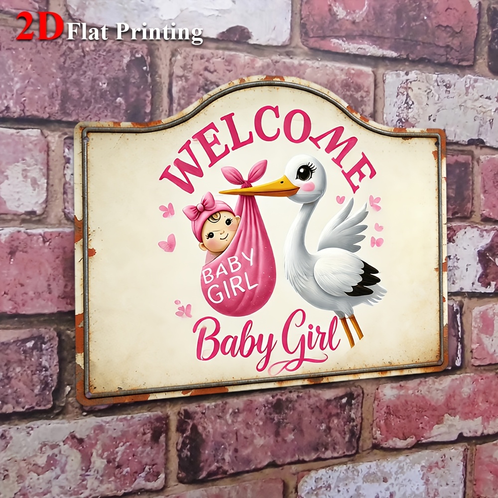 1 szt. płaska grafika 2D przed – Baby Nursery Pink recenzja i cena