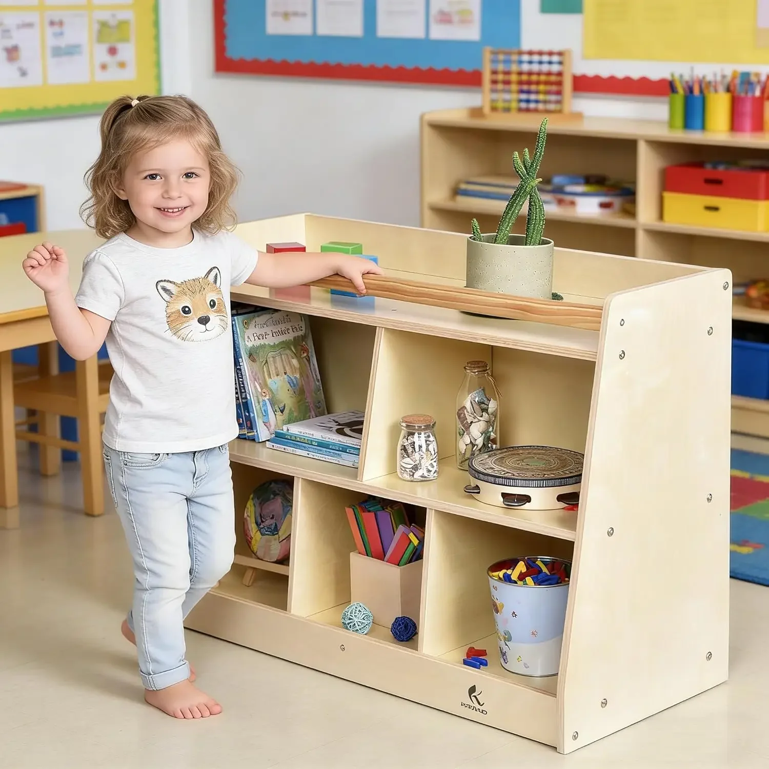 Półka Montessori dla maluchów, – Baby Nursery Shelves recenzja i cena