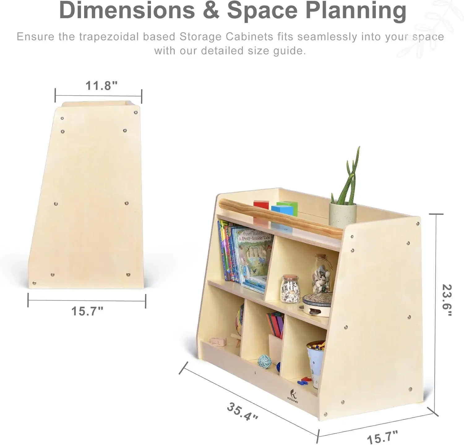 Półka Montessori dla maluchów, – Baby Nursery Shelves recenzja i cena