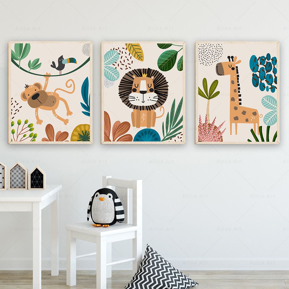 Plakaty do pokoju dziecięcego  – Baby Nursery Prints recenzja i cena