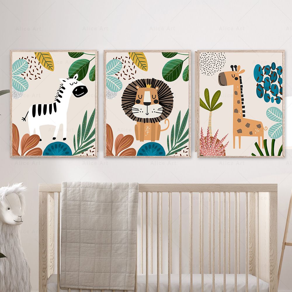 Plakaty do pokoju dziecięcego  – Baby Nursery Prints recenzja i cena