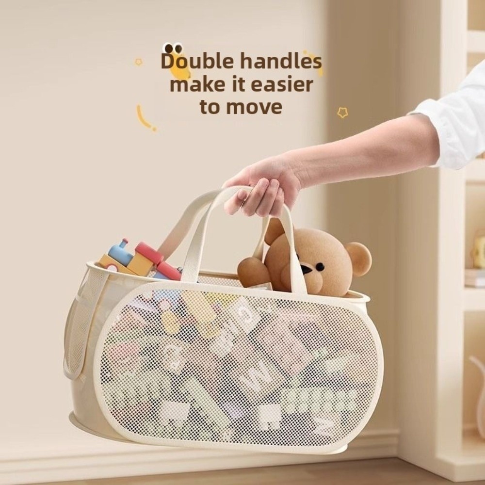 Nowy kosz na zabawki z uchwyte – Storage Basket Fabric recenzja i cena