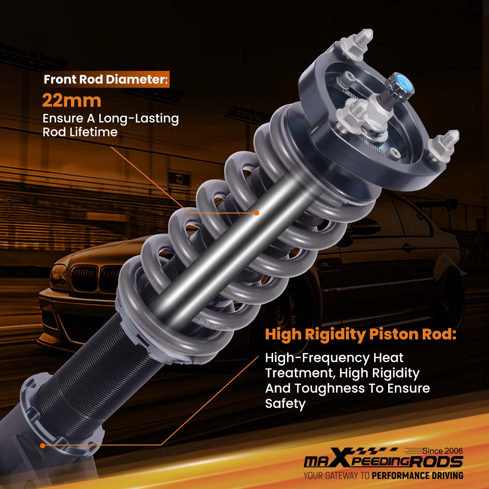 Coilover do Hondy Civic 2006-2 – Growth Chart Ruler recenzja i cena