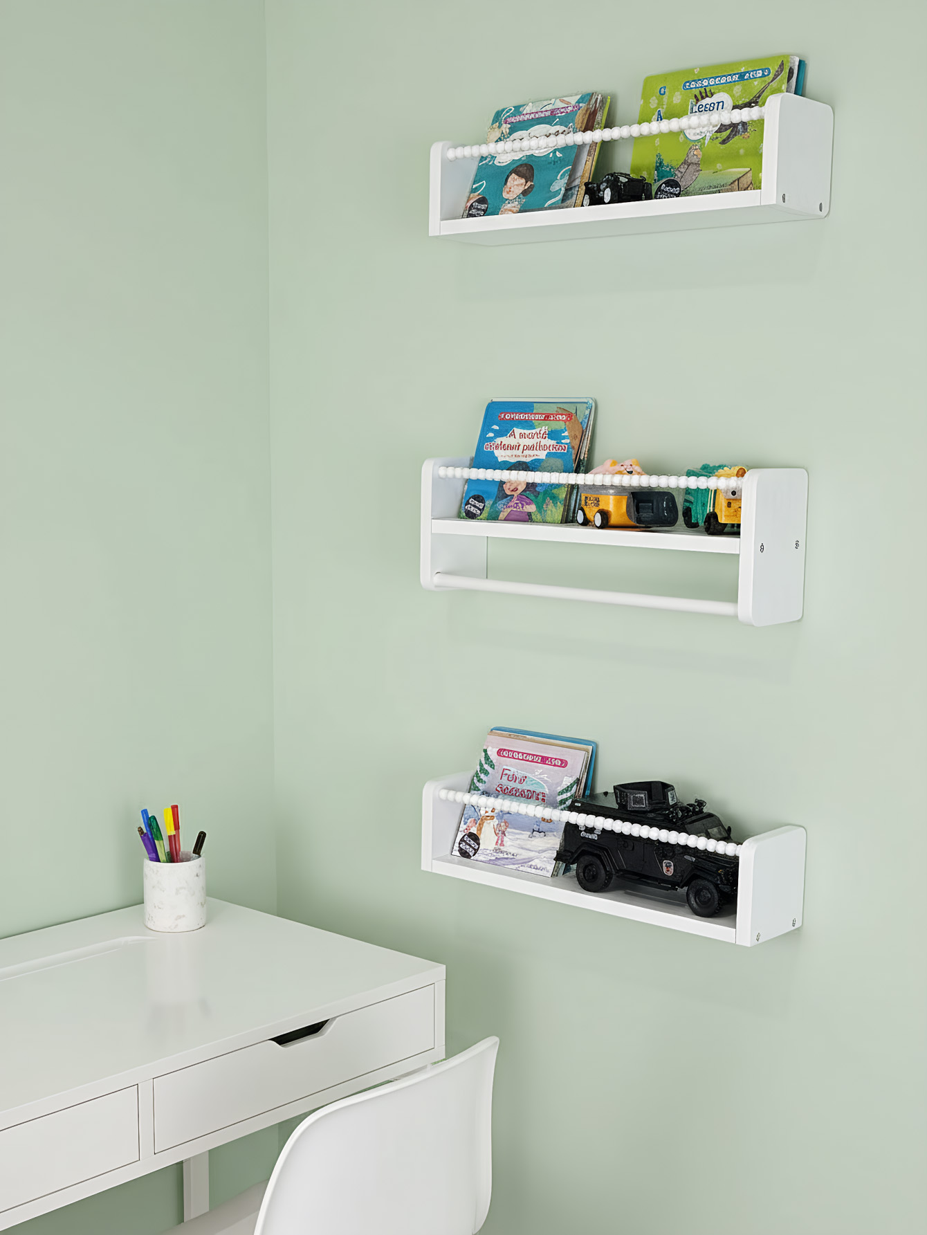 Półki na książki do pokoju dzi – Baby Nursery Shelves recenzja i cena