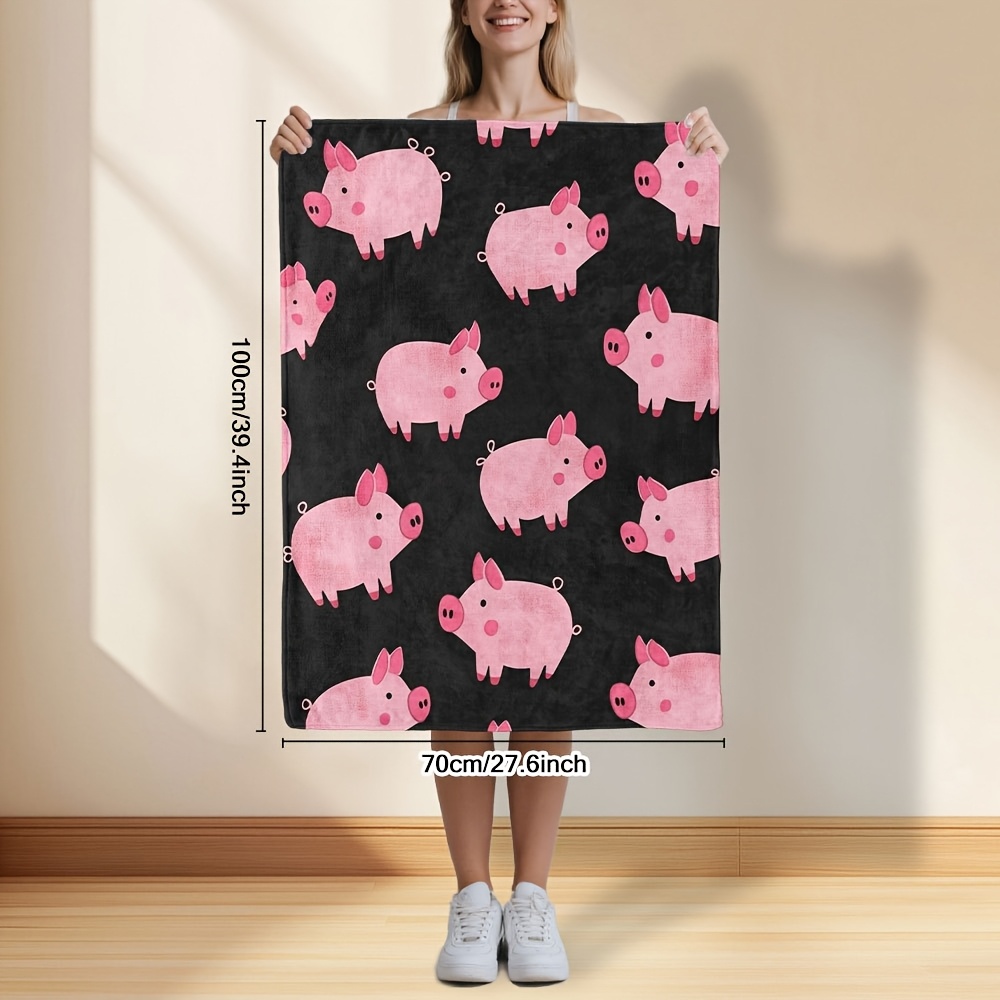 Super miękki różowy koc z moty – Baby Nursery Pink recenzja i cena