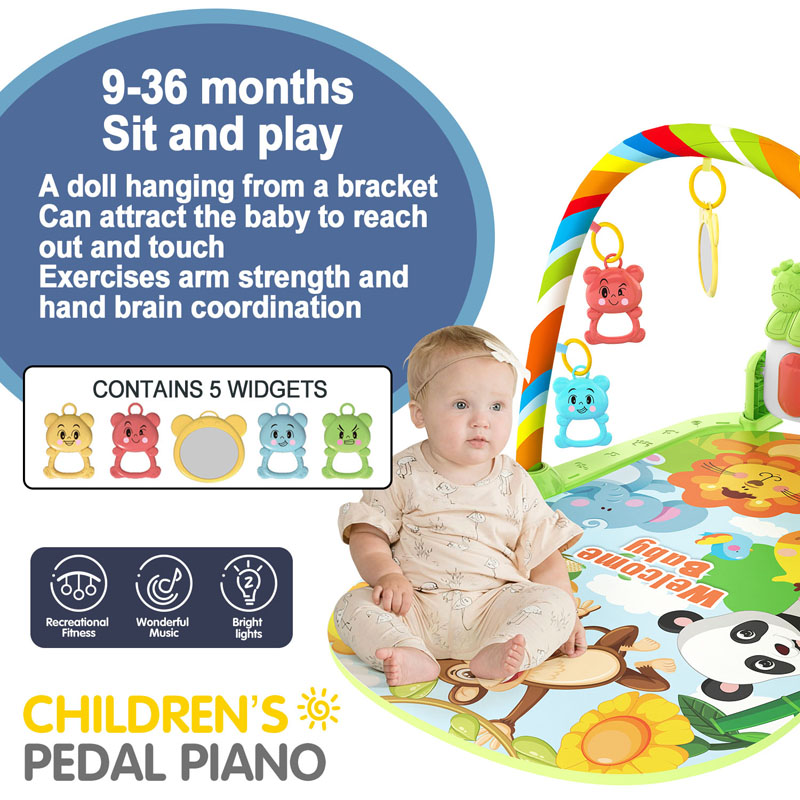 Mata do zabawy dla niemowląt D – Baby Nursery Shelves recenzja i cena
