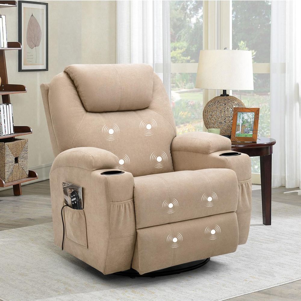Fotel bujany z funkcją masażu, – Rocking Chair Nursery recenzja i cena