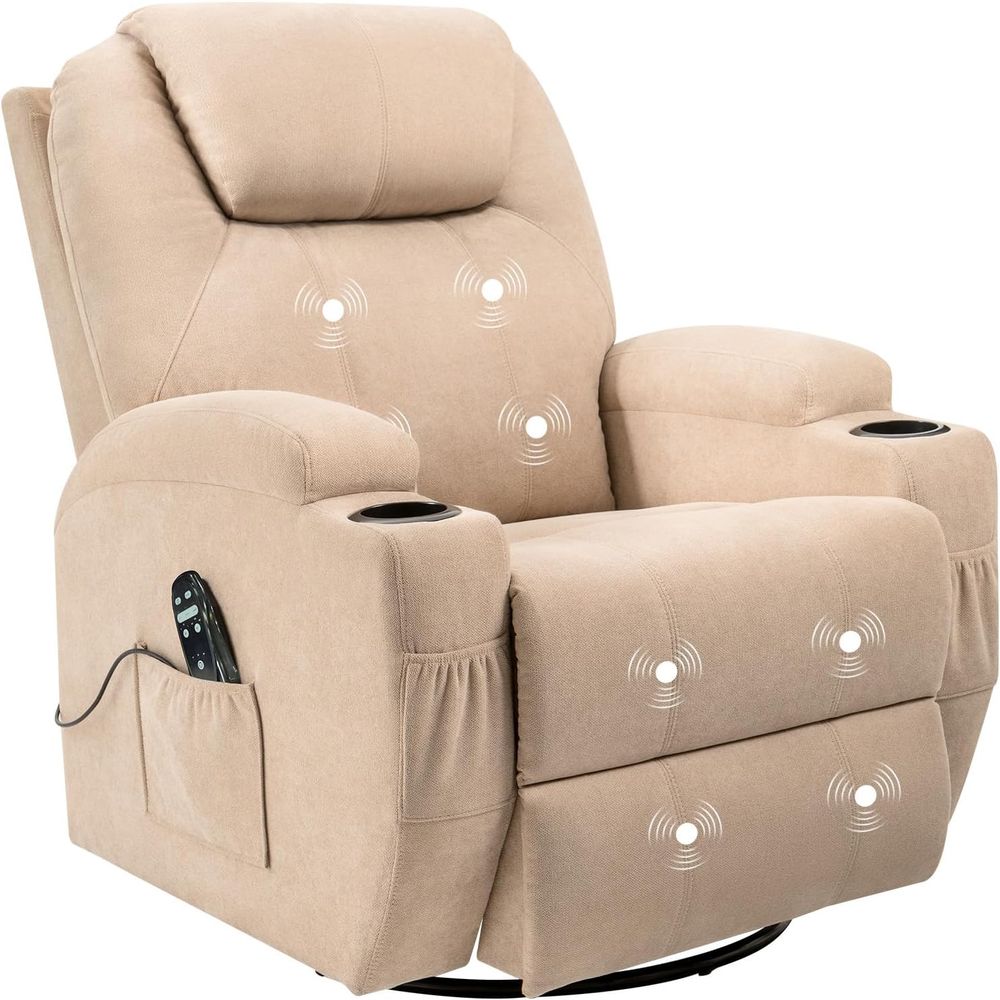 Fotel bujany z funkcją masażu, – Rocking Chair Nursery recenzja i cena