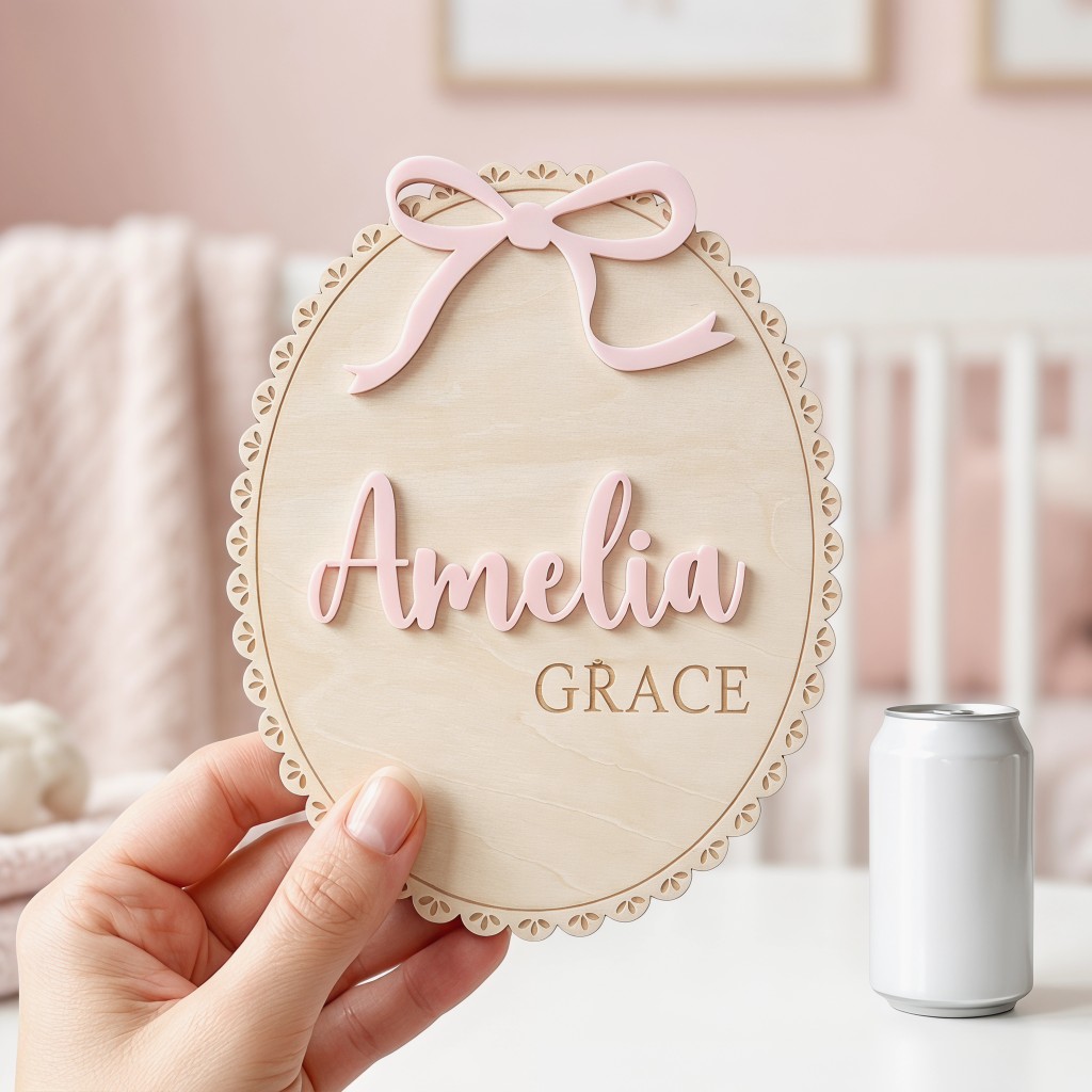 1 szt. Personalizowana drewnia – Baby Nursery Ideas recenzja i cena