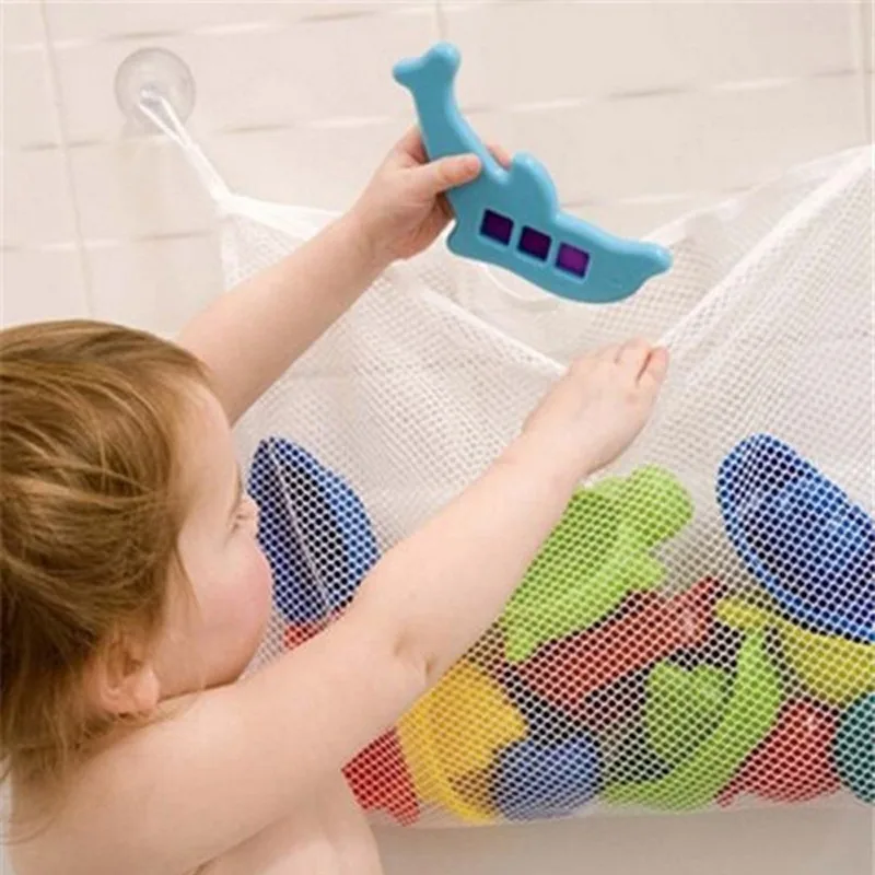 Siatkowa torba łazienkowa dla  – Storage Basket Fabric recenzja i cena