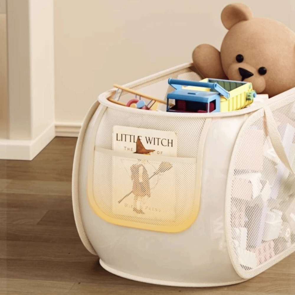 Nowy Koszyk na Lalki z Uchwyte – Storage Basket Fabric recenzja i cena