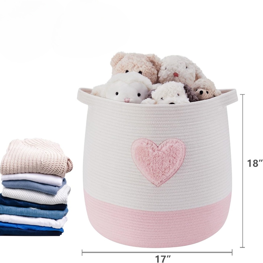 Różowy Kosz na Pranie dla Dzie – Baby Nursery Pink recenzja i cena