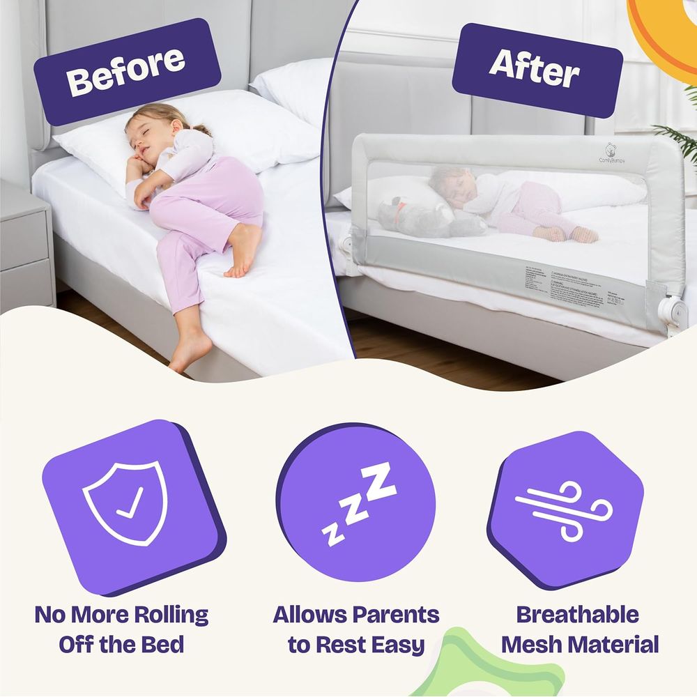 1 szt. Barierka do łóżka dla d – Bed Rail Toddler recenzja i cena