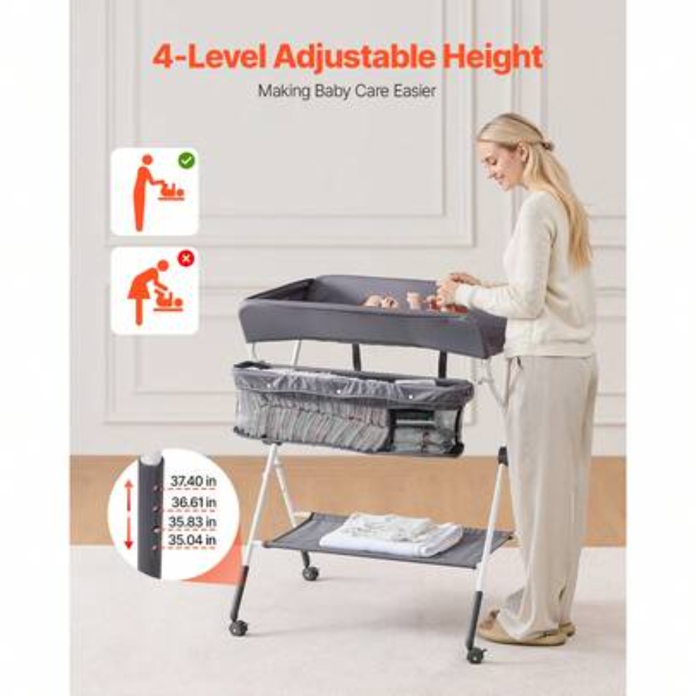 Składany stolik do przewijania – Baby Nursery Shelves recenzja i cena