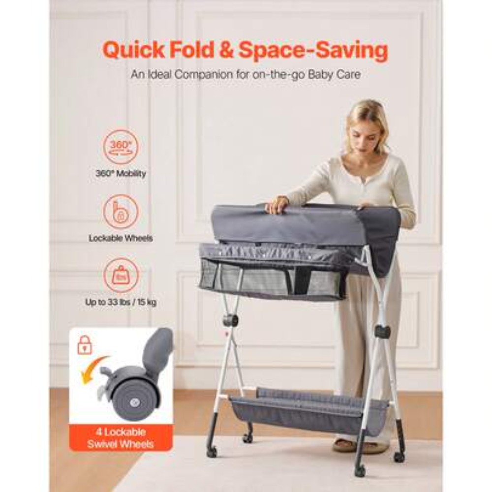 Składany stolik do przewijania – Baby Nursery Shelves recenzja i cena