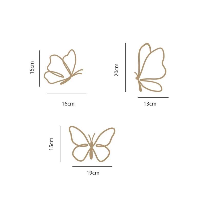 Drewniany Znak z Motylami, Dre – Baby Nursery Ideas recenzja i cena