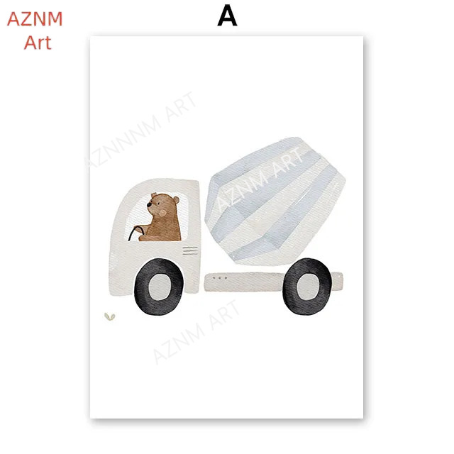 Urocze plakaty i grafiki na pł – Baby Nursery Posters recenzja i cena