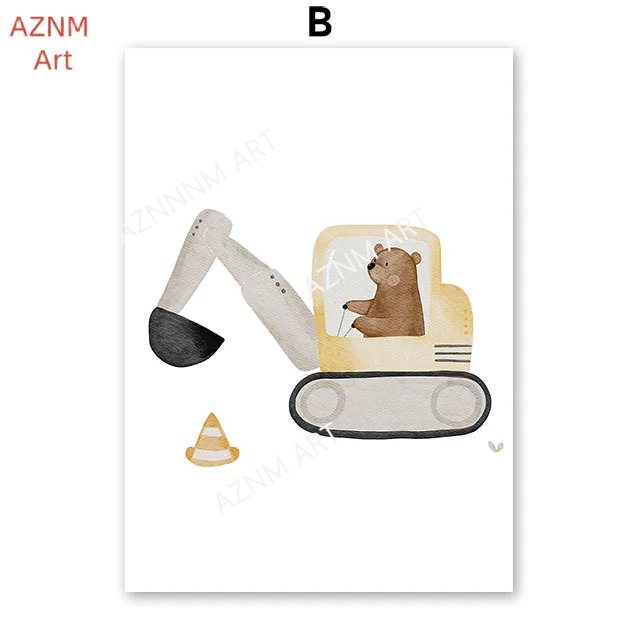 Urocze plakaty i grafiki na pł – Baby Nursery Posters recenzja i cena
