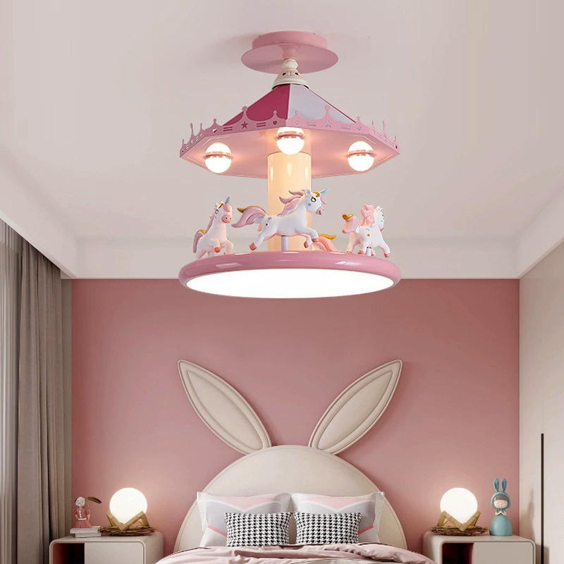 Lampy sufitowe do pokoju księż – Baby Nursery Pink recenzja i cena