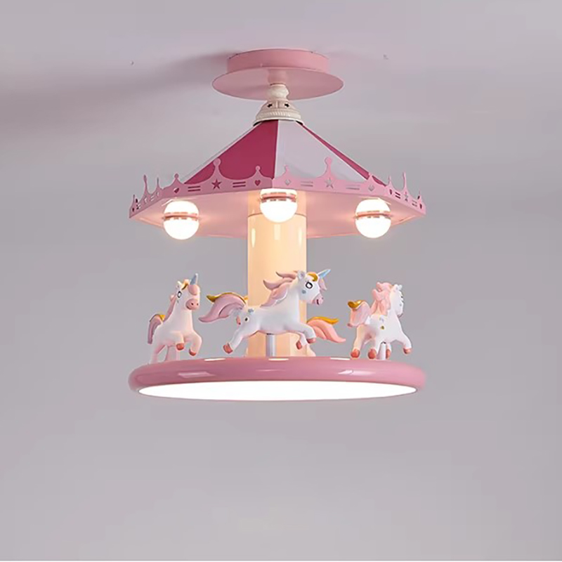 Lampy sufitowe do pokoju księż – Baby Nursery Pink recenzja i cena